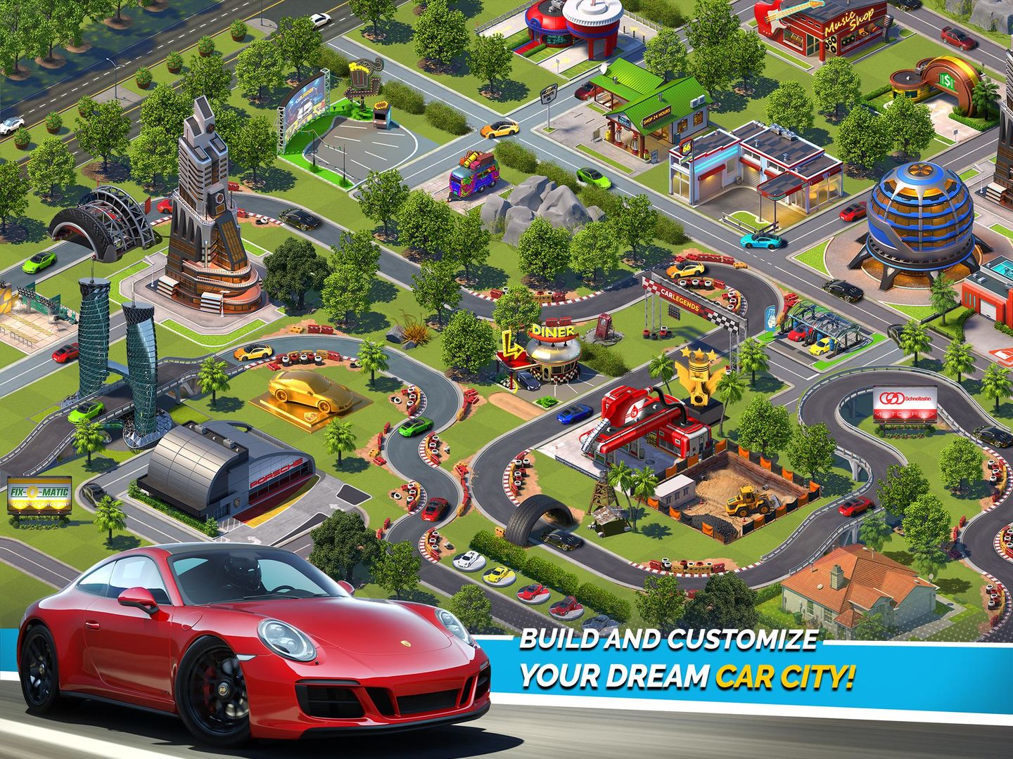 Screenshot of Overdrive City