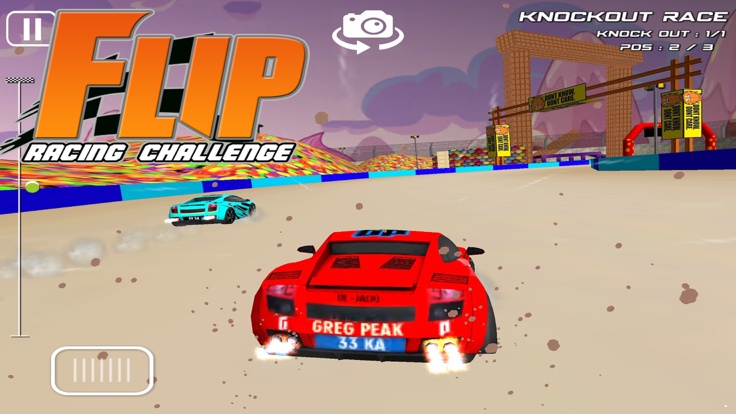 Flip Car Racing Challenge游戏截图