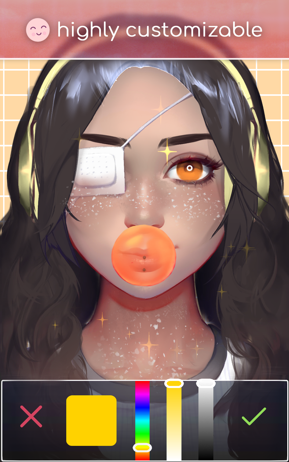 动态肖像：女孩游戏截图