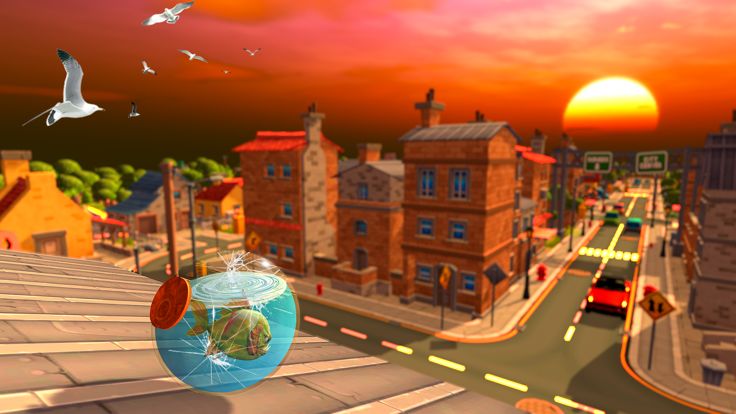 食人鱼 鱼 逃生.io游戏截图