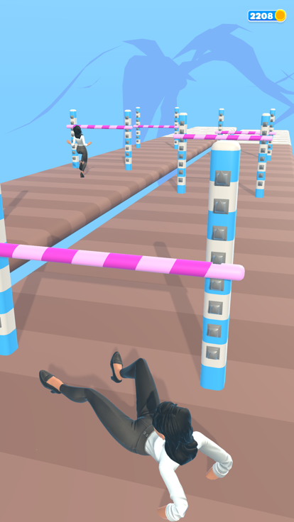 Limbo Race 3D!游戏截图