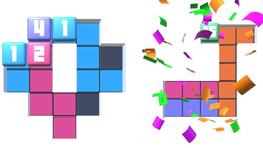 Tiles Number 3D