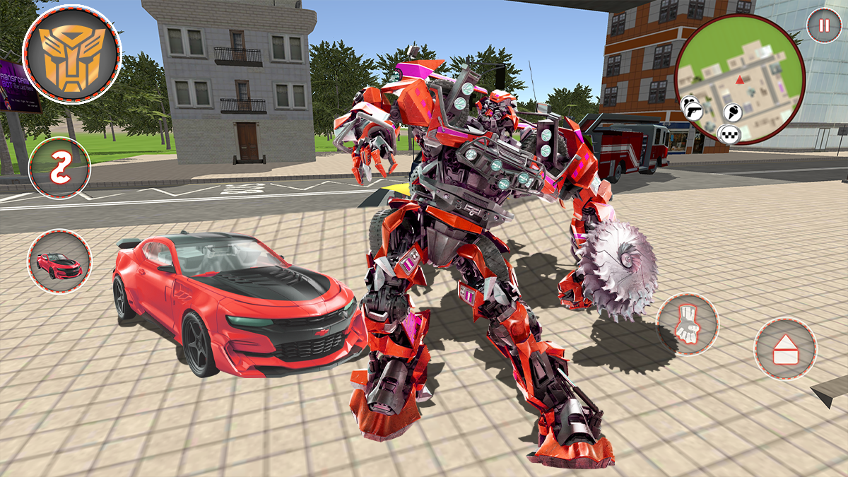 8200 Jet Robot Car Transformation Robot Car Games Mod Apk Download  Free