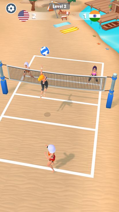 Beach Volleyball Tournament游戏截图