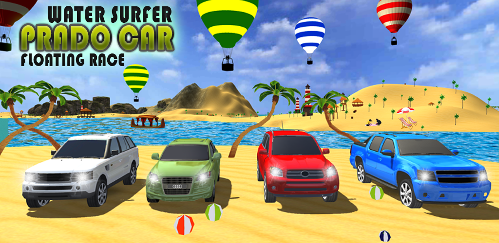 Water Surfer: Car Racing Games游戏截图