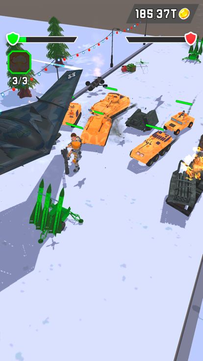 Tanks Merge: Strategic Strike游戏截图