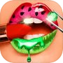 Lip Art Lipstick Makeup Gameicon