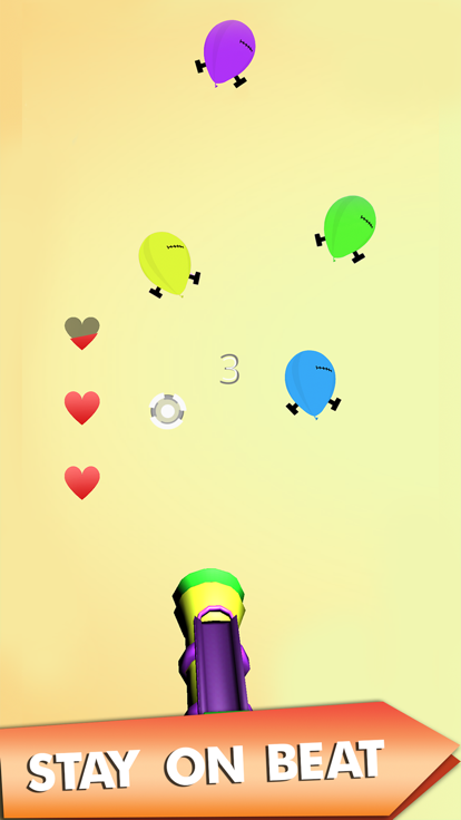 Rhythm Paint Shooter游戏截图