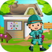 Hiker Boy Rescue Kavi Game-398