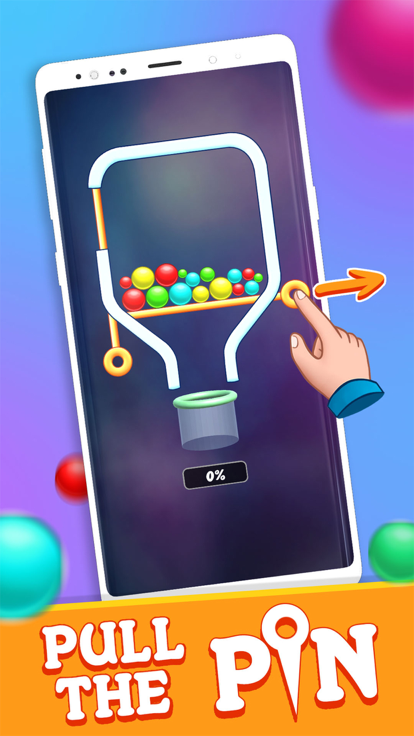 Pull the Pin Puzzle Game游戏截图