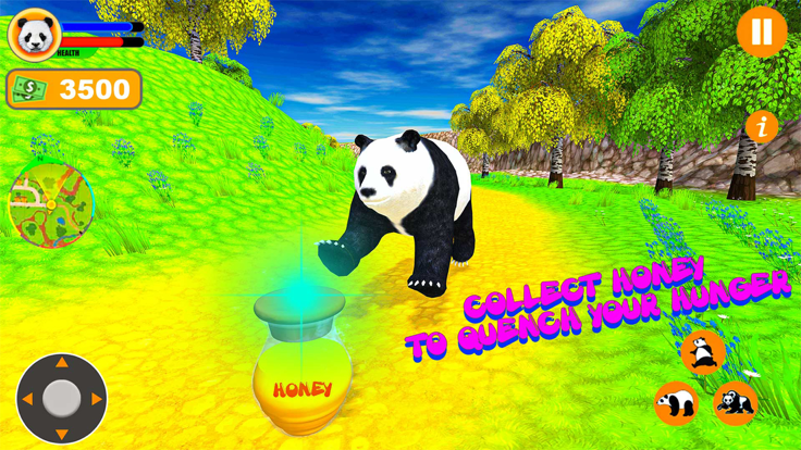 Panda Simulator Forest Animal游戏截图