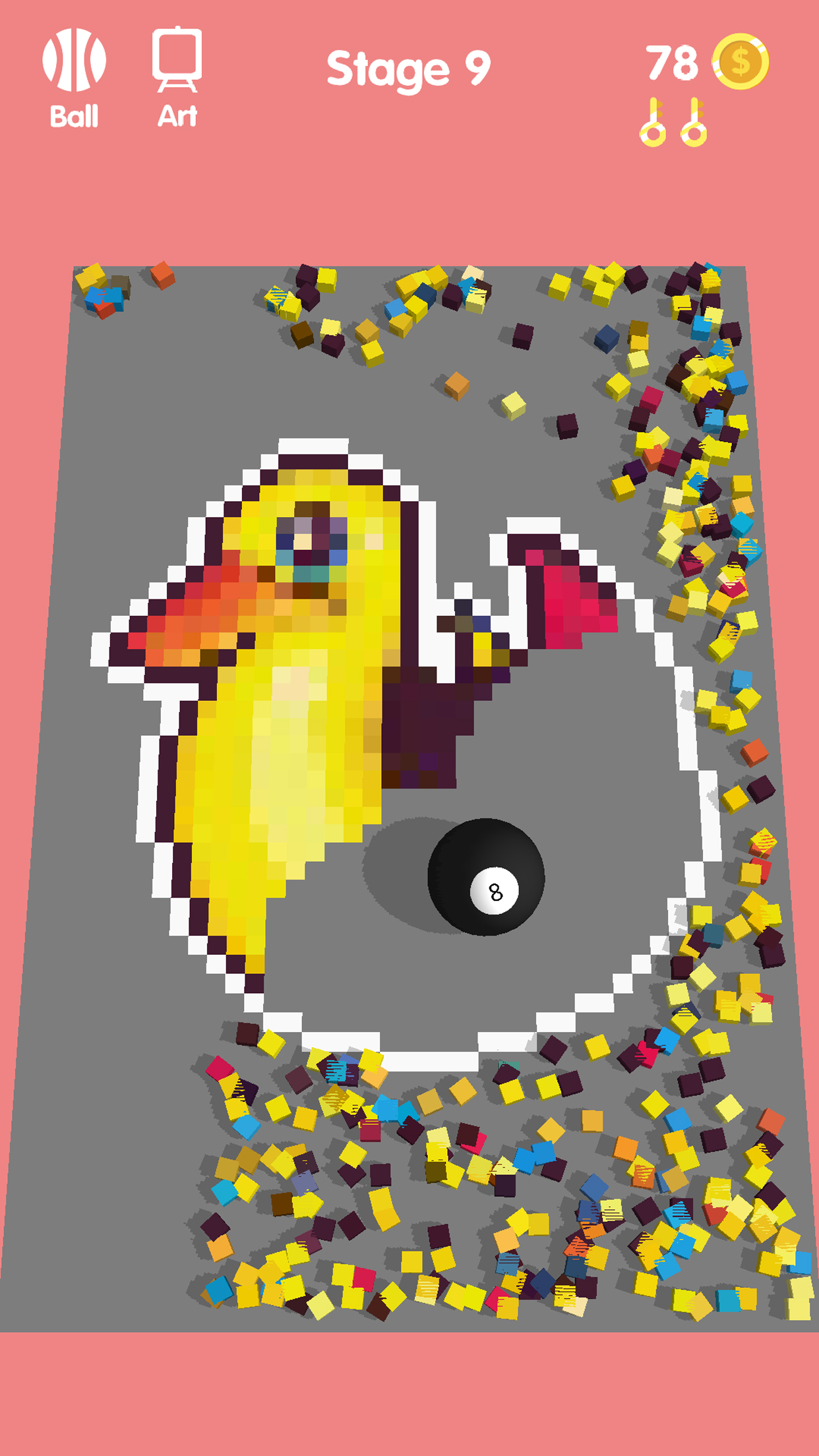 翻滚的球球游戏截图