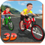 Kids Bicycle Rider Street Raceicon
