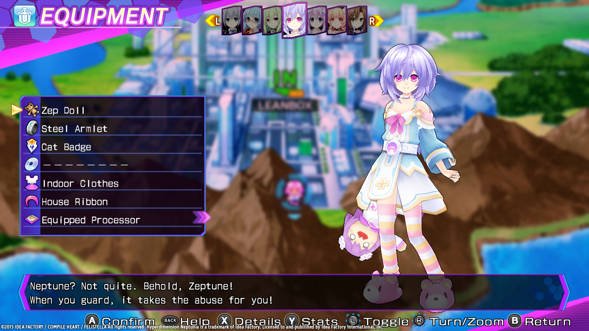 Hyperdimension Neptunia Re;Birth3 V Generation游戏截图