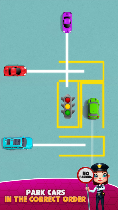 Parking Order Puzzle Car Games游戏截图