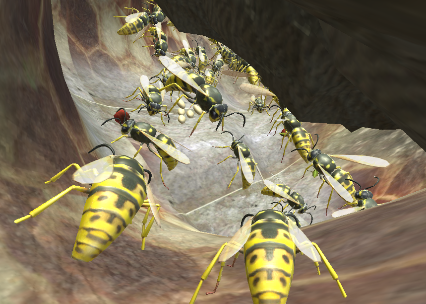 wasp nest simulator insect and 3d animal game taptapのandroid