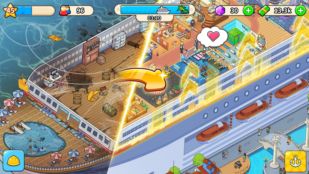 我的邮轮游戏截图