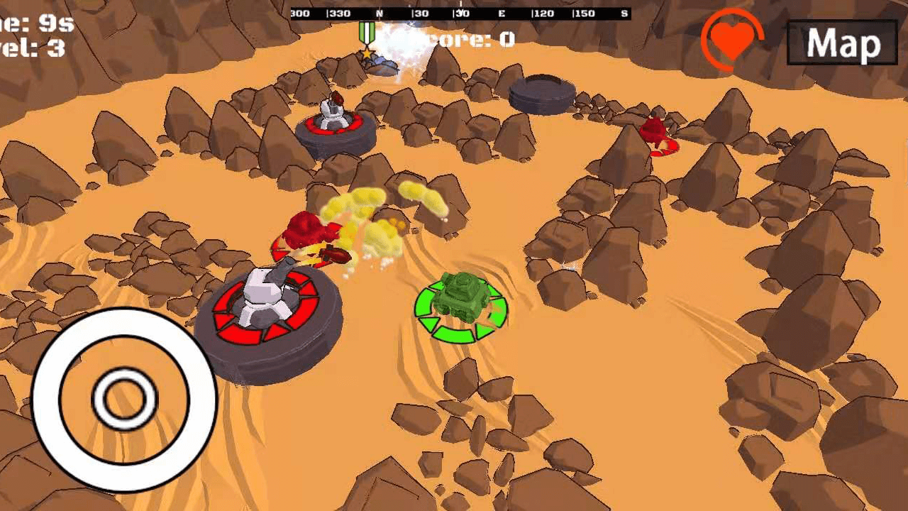 MazeTank游戏截图