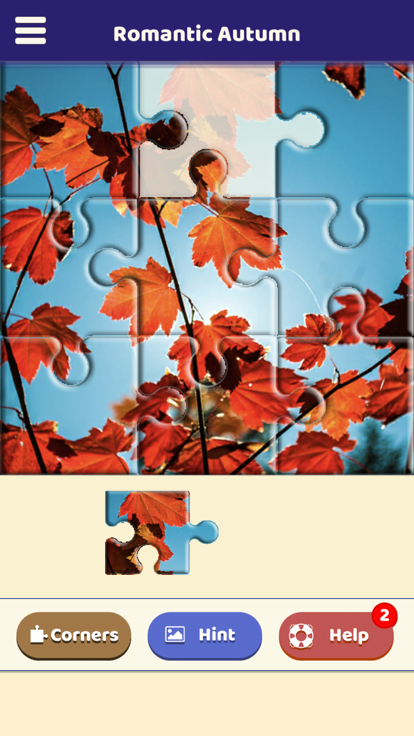 Romantic Autumn Puzzle游戏截图