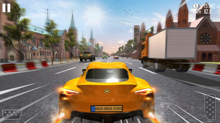 City Car Racer: Speed Traffic游戏截图