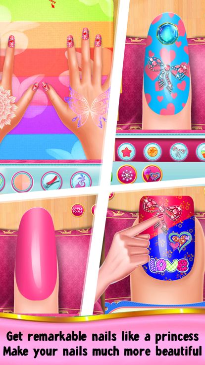 Fashion Beauty 3d Nail Art Salon游戏截图