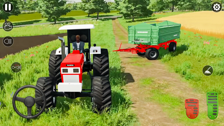 Cargo Farming Tractor Games游戏截图