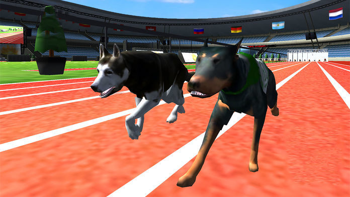 Ultimate Dog Racing : Virtual Stray Simulator 2017游戏截图