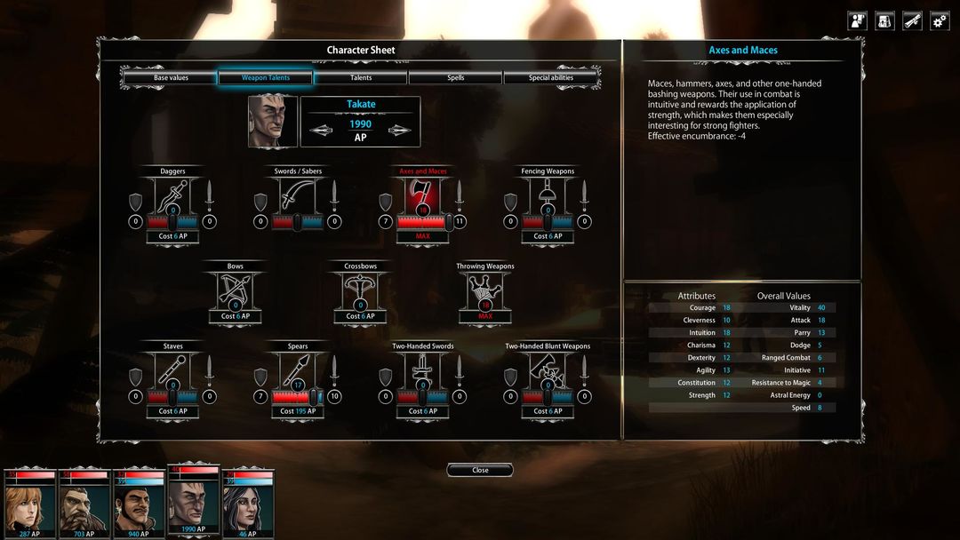 Blackguards游戏截图