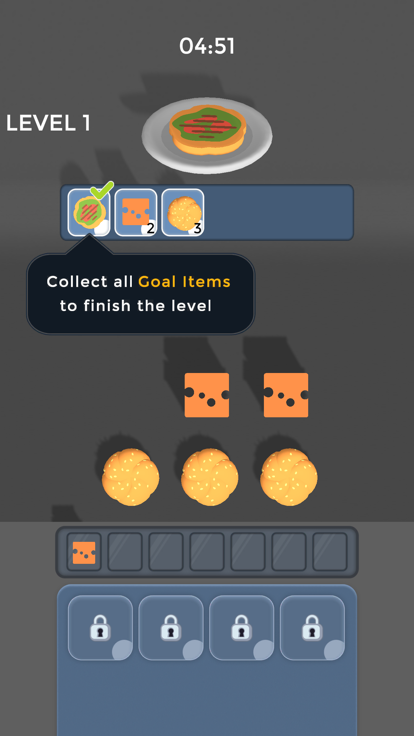 Foody Match 3D游戏截图