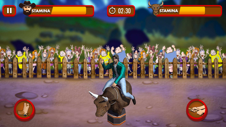 西部牛仔公牛骑手2021(Bull Simulator)游戏截图