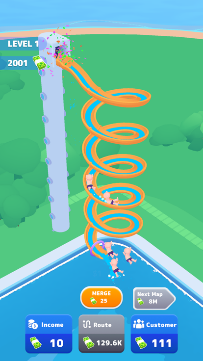 Idle Aquapark 3D游戏截图