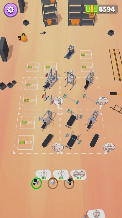 Gym Match游戏截图