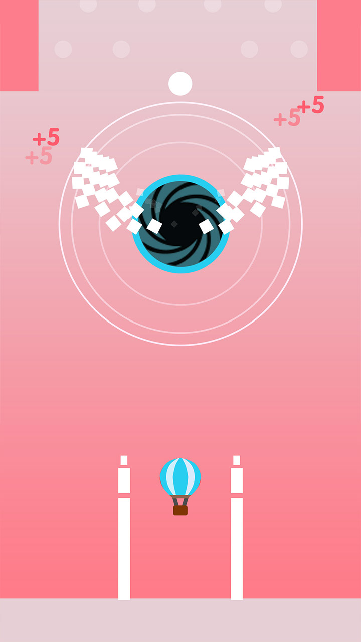 保护热气球游戏截图