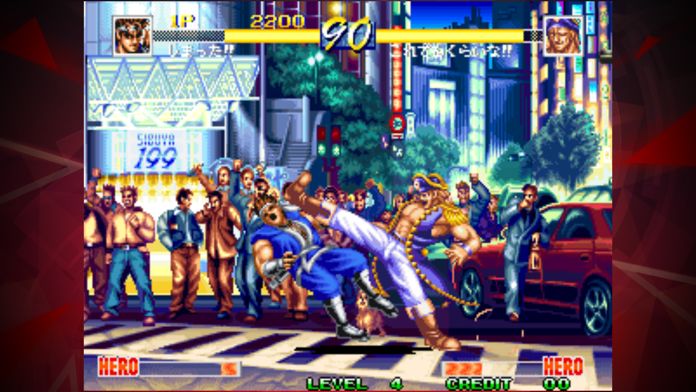 ワールドヒーローズパーフェクト アケアカNEOGEO游戏截图