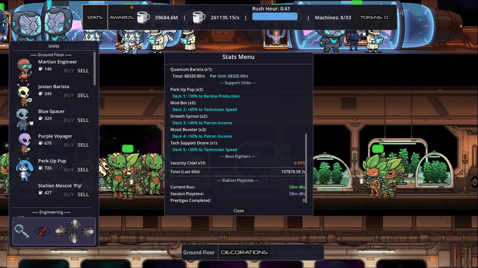 Starbrew Station游戏截图