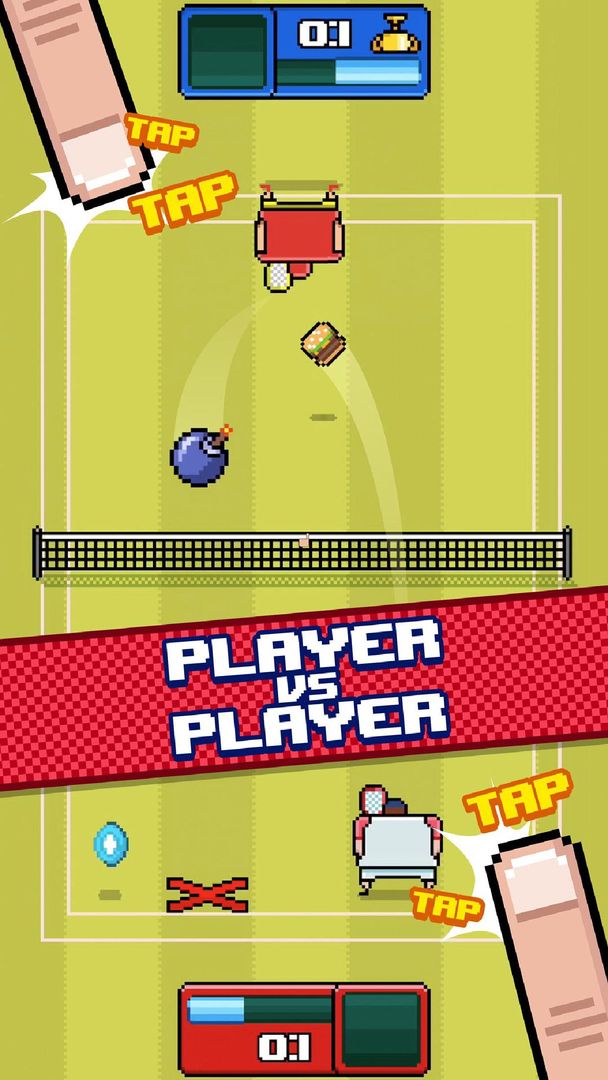 Screenshot of Timber Tennis