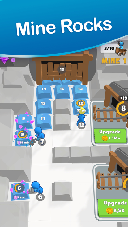 Merge and Mine游戏截图