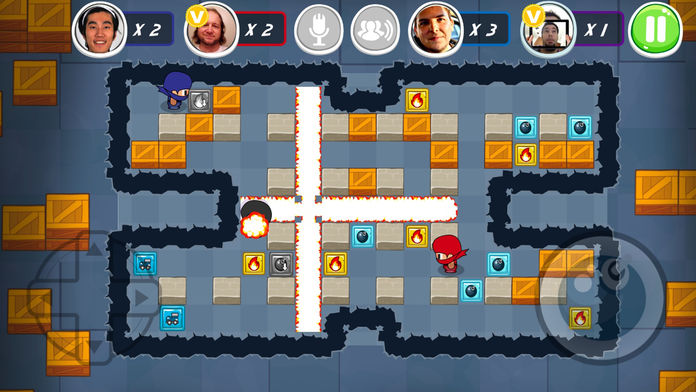 Ninja Boy Adventures - Bomberman edition游戏截图