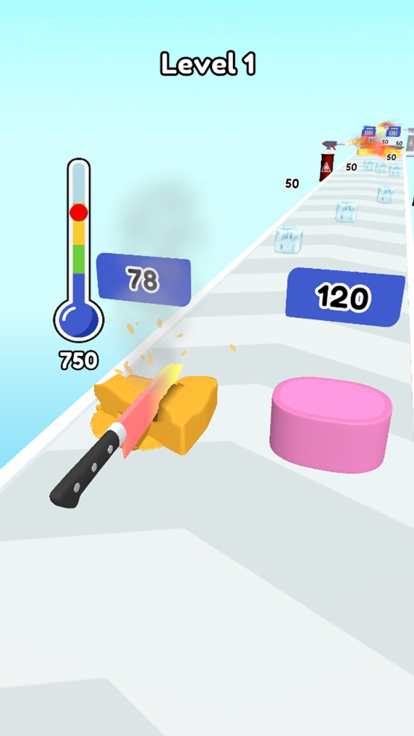 Glow Knife游戏截图