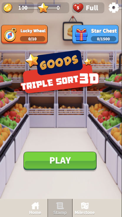 Goods Triple Sort 3D游戏截图