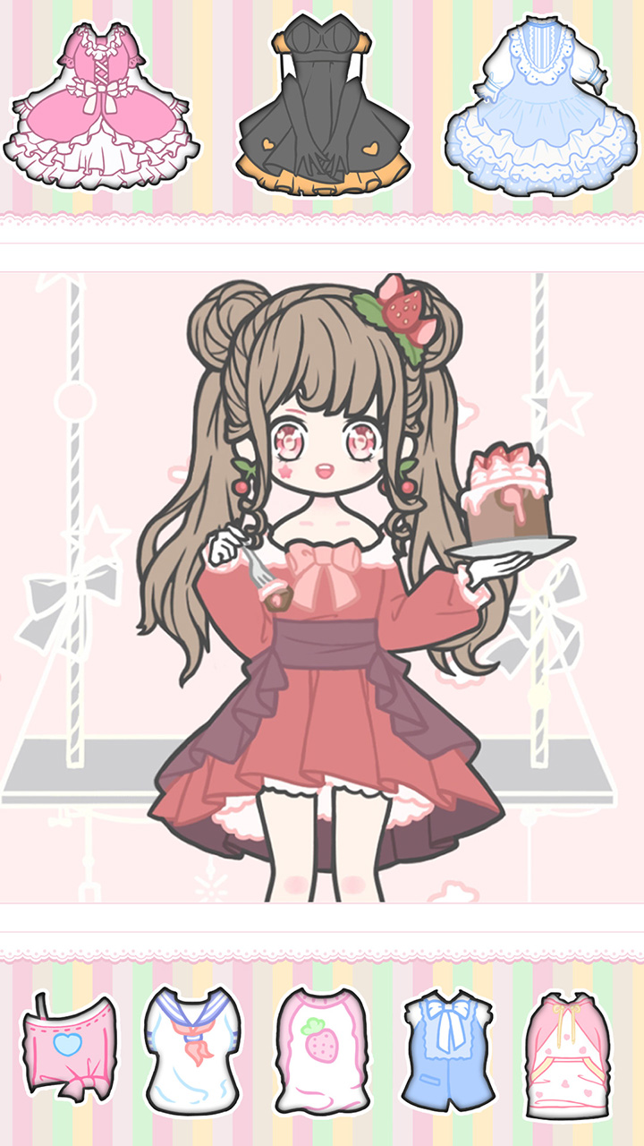 芭比公主浪漫换装游戏截图