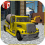 混凝土挖掘机模拟器 - 操作起重机和传动卡车在这个模拟游戏icon