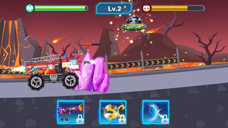 机甲卡车赛车游戏游戏截图