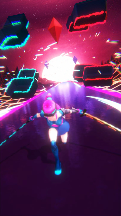 Cyber Beat Ghost Slasher游戏截图