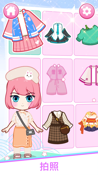 中国娃娃装扮：化妆游戏游戏截图