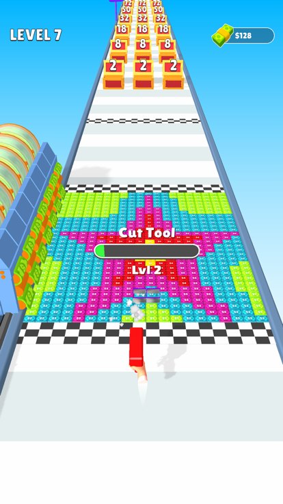 Money Cut Run游戏截图