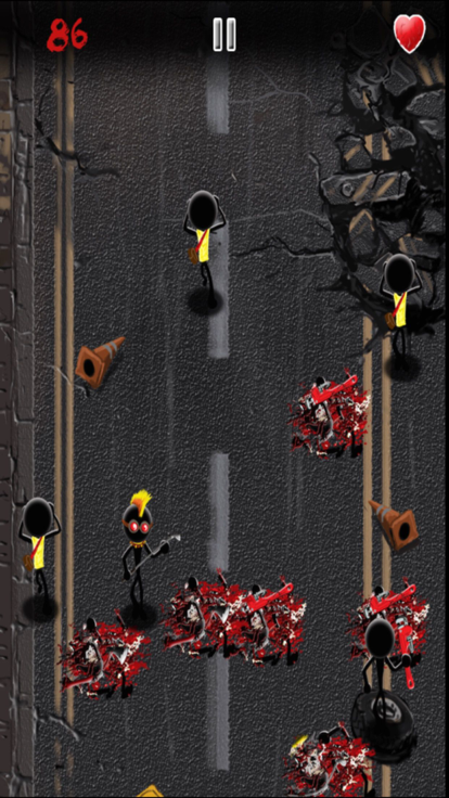 Angry Stickman Smasher - eXtreme Blood and Guts Edition游戏截图