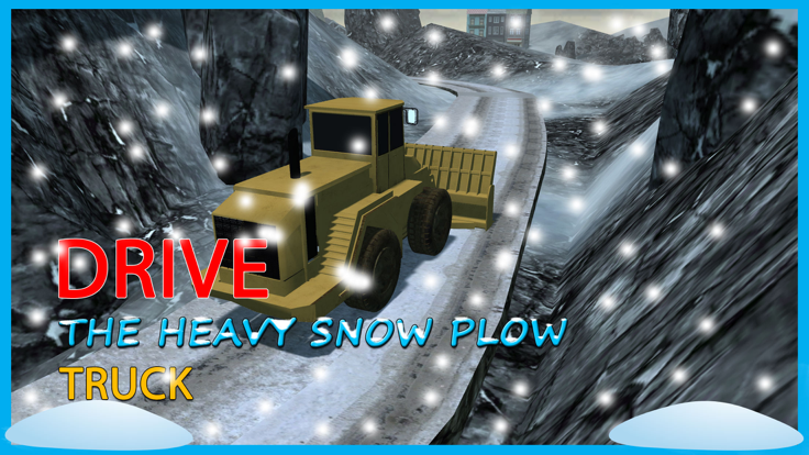 雪犁车模拟器 - 驾驶雪犁车和清除阻塞道路交通游戏截图