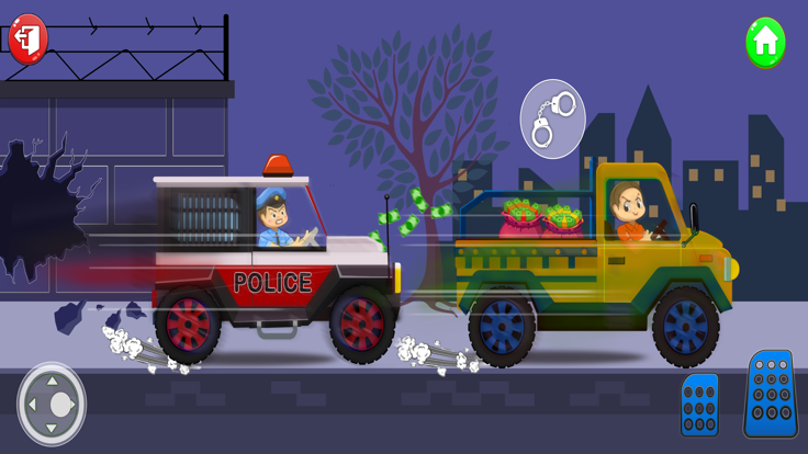 警车驾驶：警察游戏 - 警车模拟器 - 警长游戏游戏截图