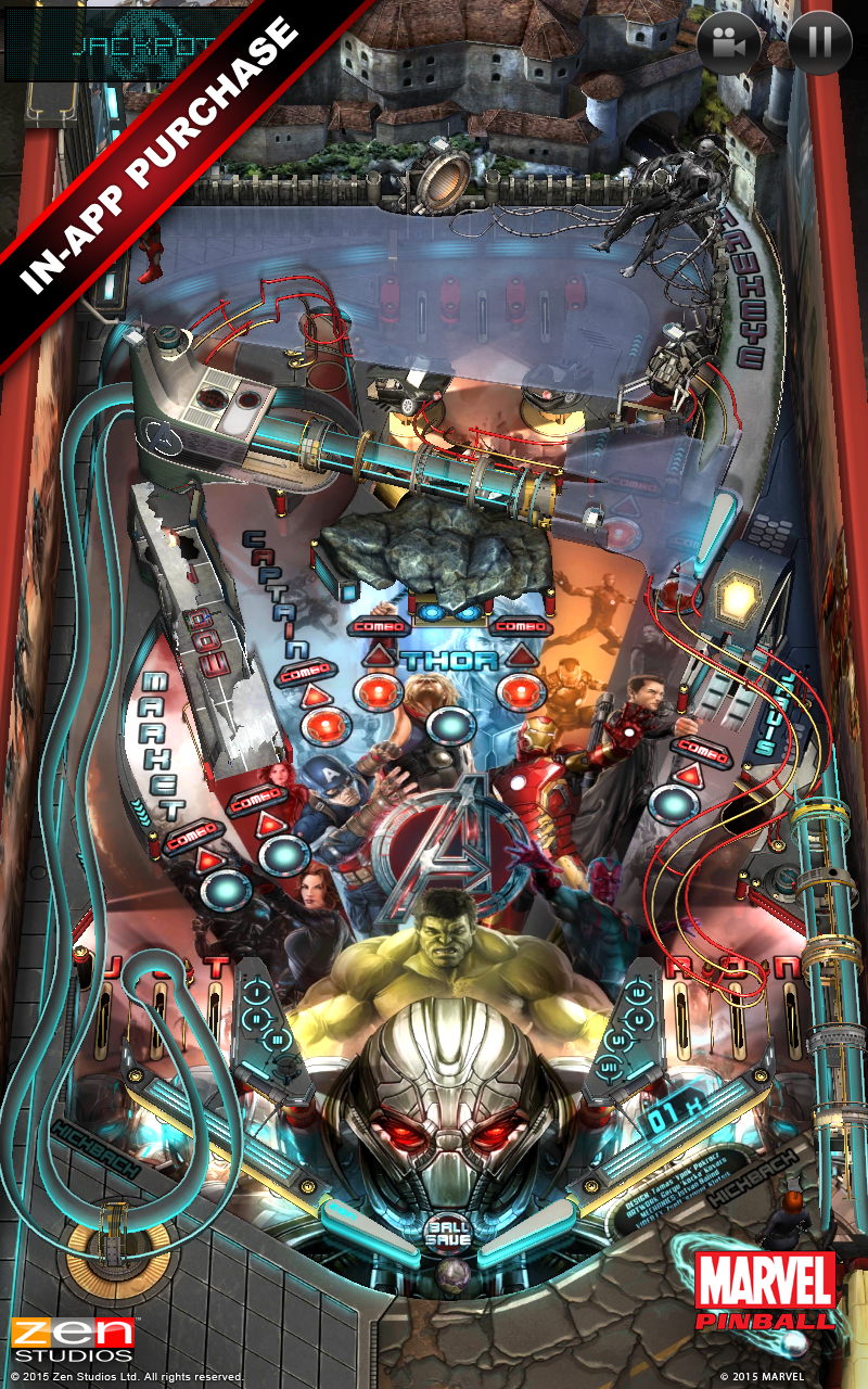 Marvel Pinball游戏截图